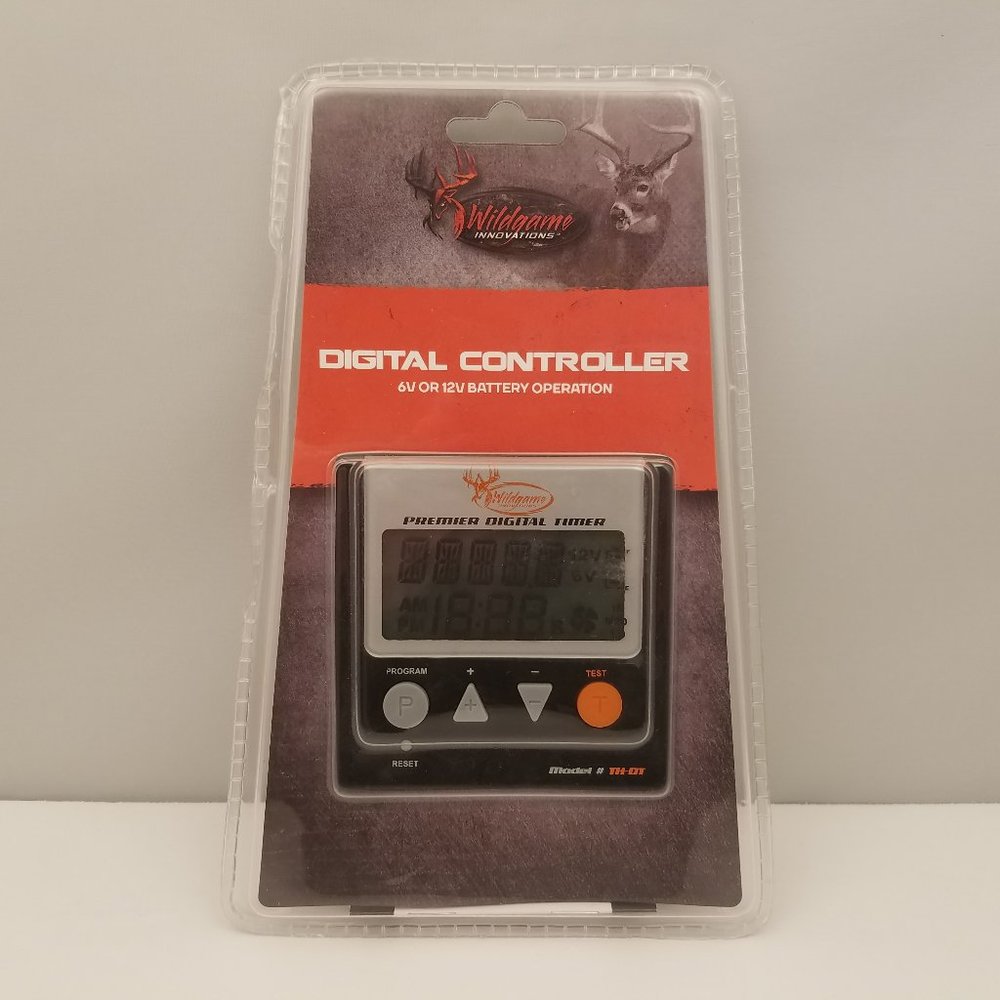 WILDGAME INNOVATIONS Digital Feeder Timer Controller 6V / 12V Operation